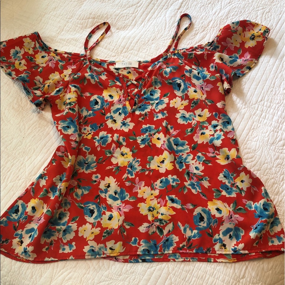 Beautiful floral blouse